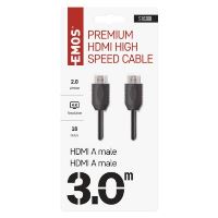 HDMI 2.0 high speed kabel A vidlice – A vidlice 3 m (2)