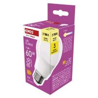 LED žárovka Classic A60 / E27 / 7 W (60 W) / 806 lm / teplá bílá (10)