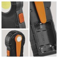 COB LED svítilna  plastová, 3× AAA (5)