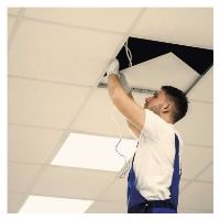 LED panel MAXXO 60×60, čtvercový vestavný bílý, 36W teplá b. UGR (4)