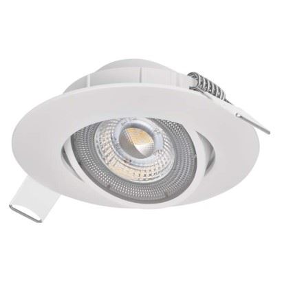 LED bodové svítidlo SIMMI bílé, kruh 5W teplá bílá