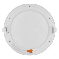 LED vestavné svítidlo NEXXO, kruhové, bílé, 18W, teplá bílá (5)