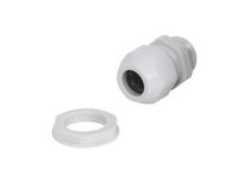 WAPRO Průchodka a matice, PG11, 5 - 10mm, IP68, šedá WAPRO Průchodka a matice, PG11, 5 - 10mm, IP68, šedá