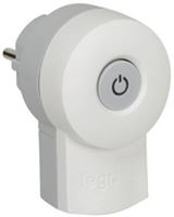 LEGRAND Vidlice 230V/16A zalomená plast IP20 bílá