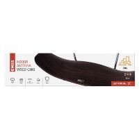 Anténa pokojová CITY WOOD-C500, DVB-T2, DAB, FM, filtr LTE/4G/5G (9)
