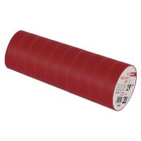Izolační páska PVC 19mm / 20m červená (7)