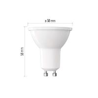 LED žárovka Classic MR16 / GU10 / 4 W (39 W) / 450 lm / teplá bílá (1)