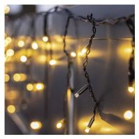 Profi LED spojovací řetěz problikávající – rampouchy, 3 m, venkovní, teplá bílá (4)
