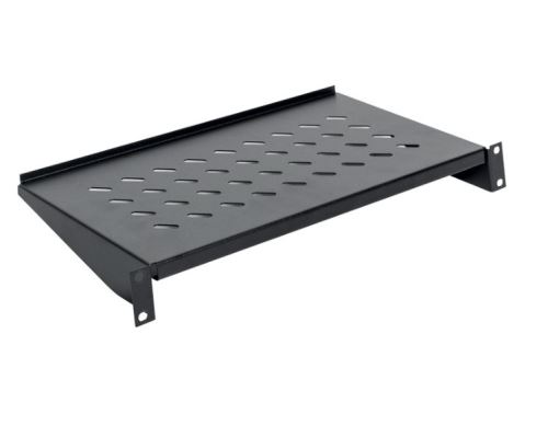 LEGRAND Police 1U 250mm, pevná, uchycení do 19" lišt ve 2 bodech