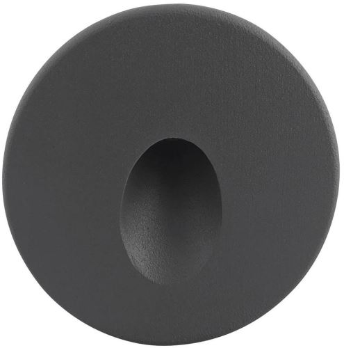 DECENTLY R1 Gray 3W NW 90/160lm - Nástěnné vestavné LED svítidlo