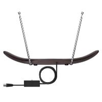 Anténa pokojová CITY WOOD-C500, DVB-T2, DAB, FM, filtr LTE/4G/5G (6)