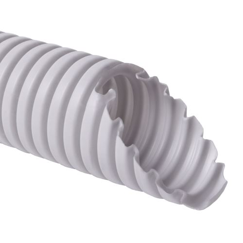 Trubka MONOFLEX sv. šedá 1432 K50 /50M/, průměr 32mm, ohebná