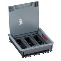 LEGRAND Krabice podlahová 24M rám + kryt zdvojený, IP20