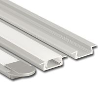 MCLED Profil AL 22x7mm, VR vestavný, mléčný difuzor, komplet, 2m (1)