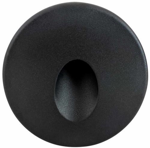 DECENTLY R1 Black 3W NW 90/160lm - Nástěnné vestavné LED svítidlo