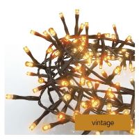 LED vánoční řetěz – ježek, 8 m, venkovní i vnitřní, vintage, časovač (12)