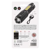 LED nabíjecí plastová svítilna P3213, 110 lm, 1 200 mAh (6)