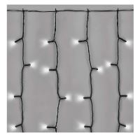 Standard LED spojovací vánoční řetěz – záclona, 1x2 m, venkovní, studená bílá (7)