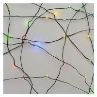 LED vánoční nano řetěz zelený, 4 m, venkovní i vnitřní, multicolor, časovač (7)
