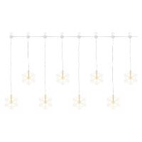 LED vánoční závěs – sněhové vločky, 84 cm, venkovní i vnitřní, teplá bílá (6)