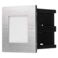 LED orientační vestavné svítidlo AMAL 80×80 1,5W neutr. bílá,IP65 (7)