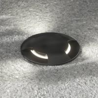 LED podlahové světlo Ceci 160-3L černá CCT