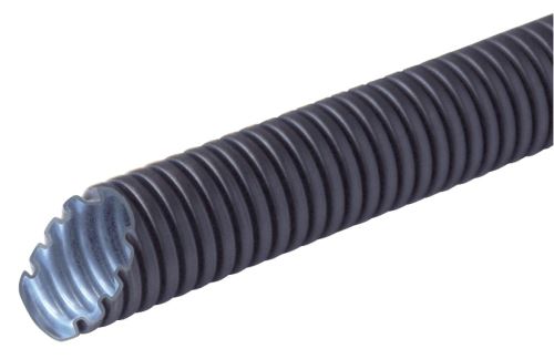 FRÄNKISCHE Trubka ohebná FFKu-EM-F-UV O10,5/16mm, 750N, –25 až +60°C, PVC, Highspeed, čern