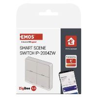 GoSmart Přenosný ovladač scén IP-2004ZW, ZigBee 3.0, 4-tlačítkový (6)