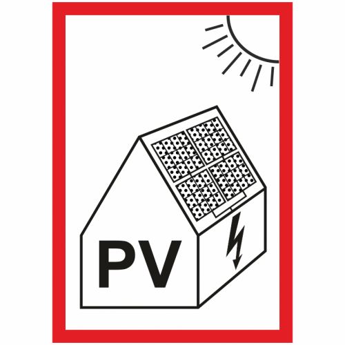 PV symbol na fotovoltaiku, FVE02-33-03