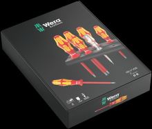 160 i/7 Sada 6 šroubováků Kraftform Plus řady 100 + jednopólová zkoušečka napětí + držák (1)
