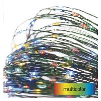 LED vánoční nano řetěz zelený, 7,5 m, venkovní i vnitřní, multicolor, časovač (11)