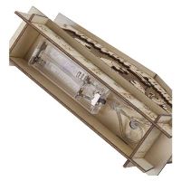 LED vánoční betlém dřevěný, 15 cm, 2x AA, vnitřní, teplá bílá, časovač (6)