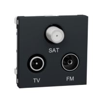 Zásuvka Unica R/TV/SAT s F-konekt.antrac (1)
