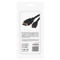 HDMI 2.0 high speed kabel A vidlice – D vidlice 1,5 m (3)