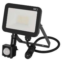 LED reflektor INOVO s pohybovým čidlem, 20W, antracit,  neutrální bílá (14)