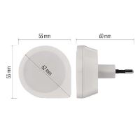 LED noční světlo P3314 s fotosenzorem do zásuvky (9)