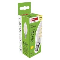 LED žárovka Filament svíčka / E14 / 1,8 W (25 W) / 250 lm / teplá bílá (7)