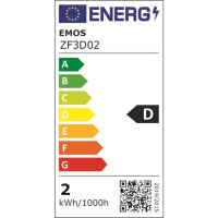 LED žárovka Filament svíčka / E14 / 1,8 W (25 W) / 250 lm / teplá bílá (9)