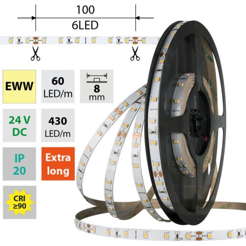 LED pásek EWW 4,8W 24VDC ML-126.832.60.2