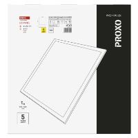 LED panel PROXO 60×60, čtvercový vestavný bílý, 33W neutrální bílá (7)