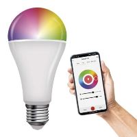 Chytrá LED žárovka GoSmart A65 / E27 / 14 W (94 W) / 1 400 lm / RGB / stmívatelná / Wi-Fi (3)