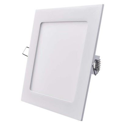 LED vestavné svítidlo PROFI, čtvercové, bílé, 12,5W teplá bílá
