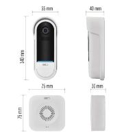 GoSmart Domovní bezdrátový bateriový videozvonek IP-15S s Wi-Fi (1)