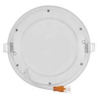 LED vestavné svítidlo NEXXO, kruhové, bílé, 12,5W, teplá bílá (5)