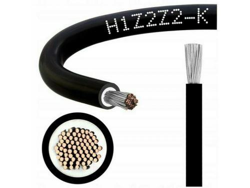 Solar kabel 6 H1Z2Z2-K černý