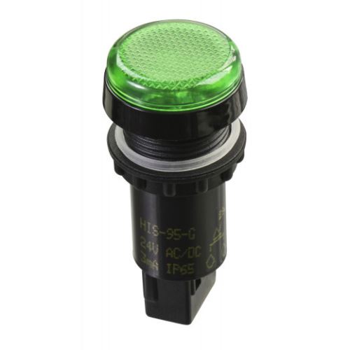 KONTROLKA HIS-95 G 230VAC ZELENA