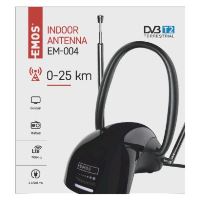 Anténa pokojová EM-004, 0–25 km, DVB-T2, DAB, FM, filtr LTE/4G (5)