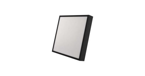 LED přisazené svítidlo NEXXO, čtvercové, černé, 28,5W, se změnou CCT