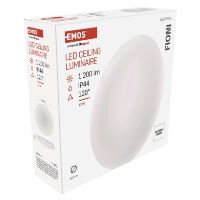 LED přisazené svítidlo FIONI, kruhové bílé 12W neutrální b., IP44 (8)