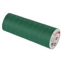 Izolační páska PVC 15mm / 10m zelená (7)